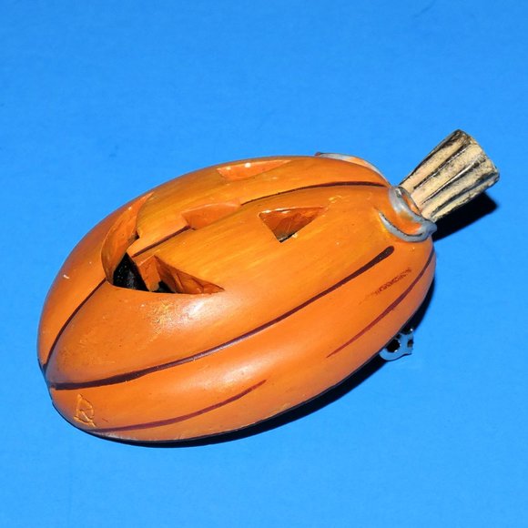 Jewelry Vintage Halloween House Of Lloyd All Smiles Pumpkin Brooch